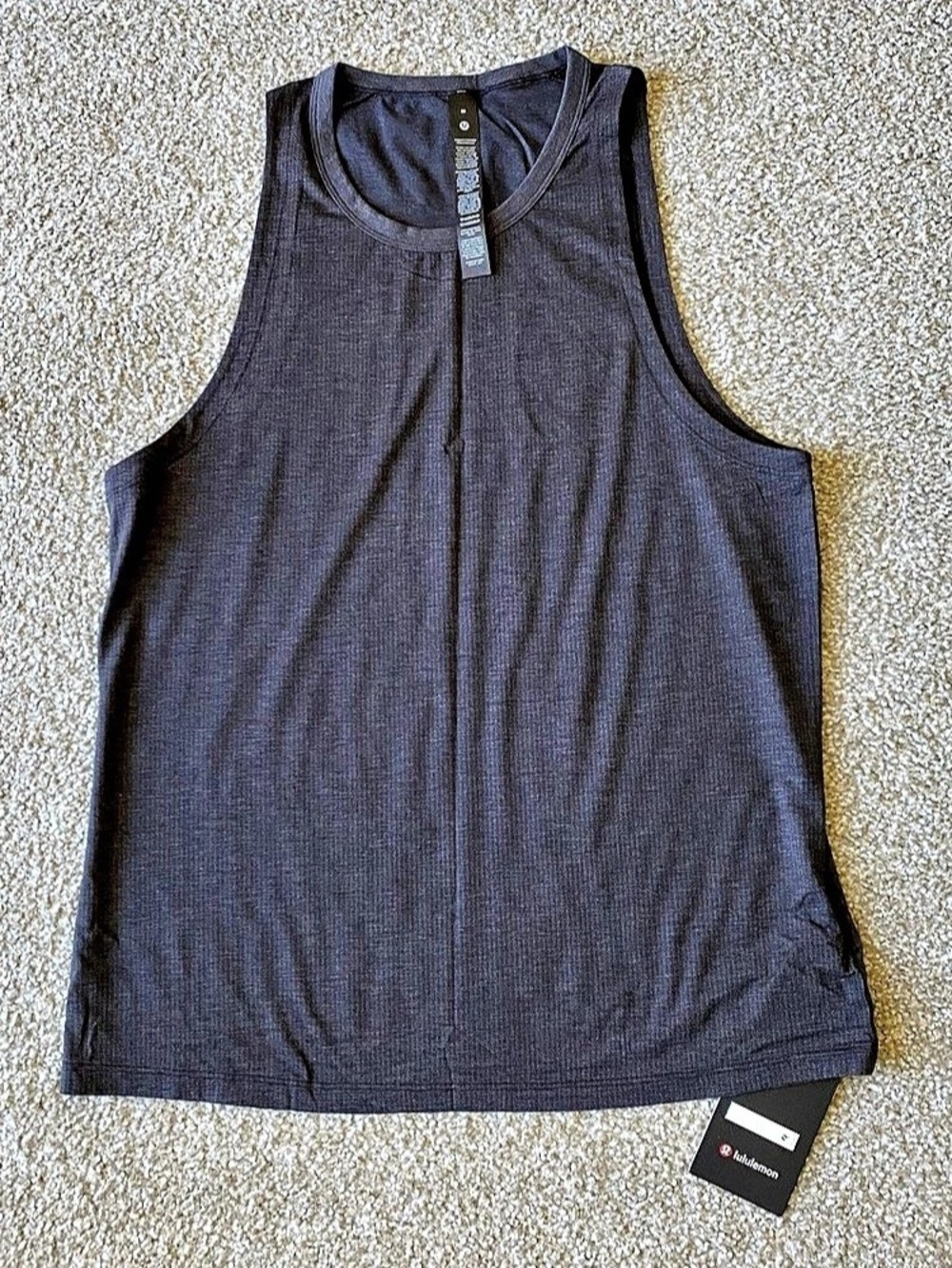lululemon Mile Maker Mesh Tank Mesh Tank Gray Size Medium NWT